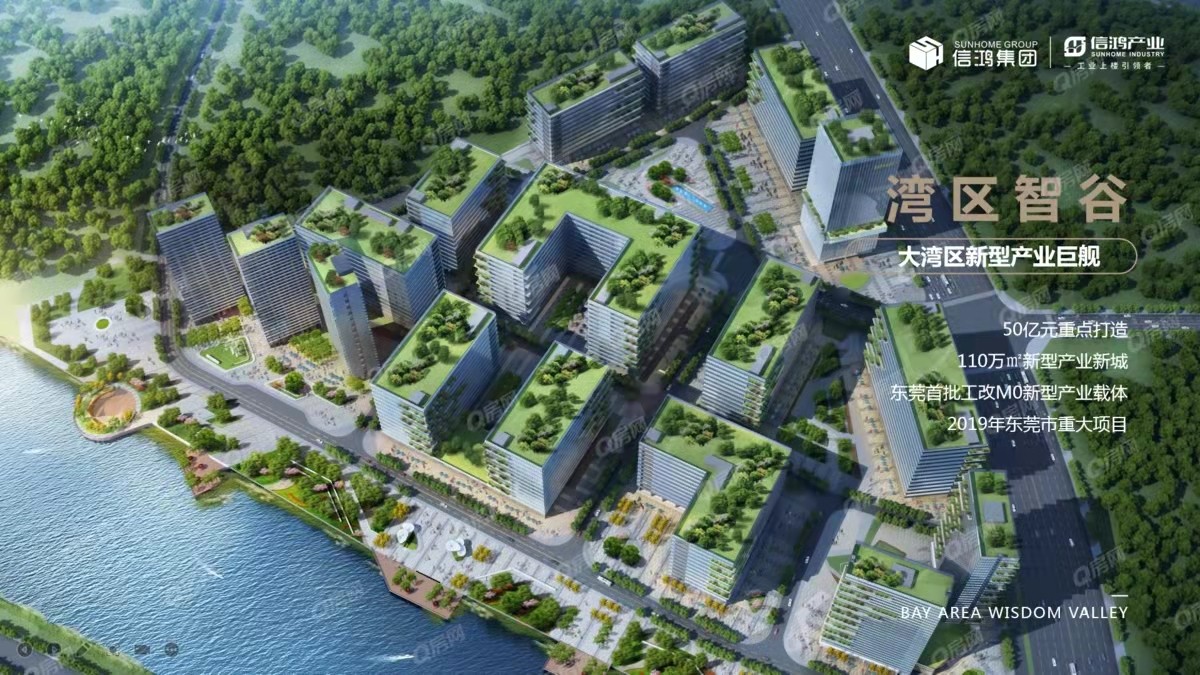 信鴻灣區智谷均價-7500元/平