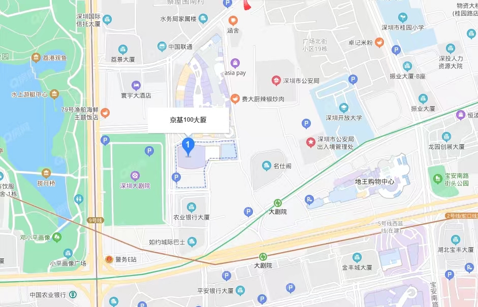 京基100，京基一百大廈-均價240元/平