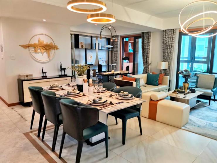 京基御景峰共分四種戶(hù)型