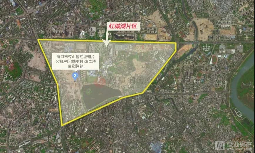 該項目橫跨瓊山區國興街道辦和府城街道辦