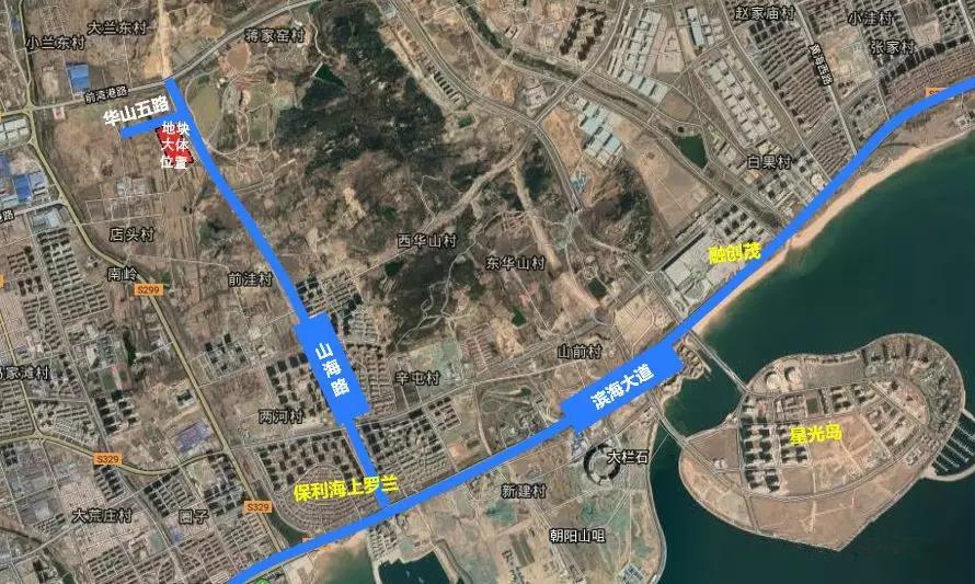 薛家灘村安置區(qū)項目位于靈山灣路以南